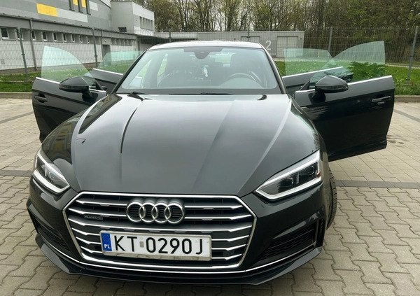 Audi A5 cena 119499 przebieg: 112500, rok produkcji 2018 z Tarnów małe 667